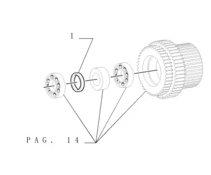 5175412 - Шайба 10,55мм толщ. вала муфт скор. КПП TMT7/MXMPm, T6090
