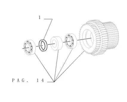 5175405 - Шайба 10,4мм толщ. вала муфт скор. КПП TMT7/MXMPm, T6090